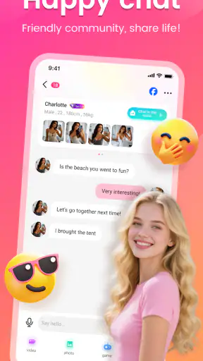 Waha - Video Chat & Party screenshot 5