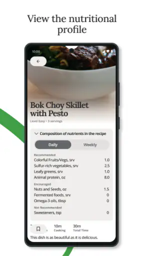 Wahls Diet App screenshot 2