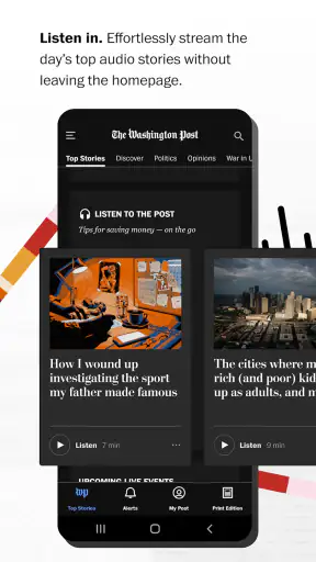 Washington Post: Live News screenshot