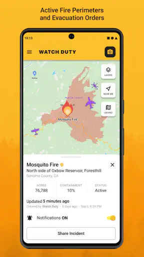 Watch Duty: Wildfire & Floods screenshot 2