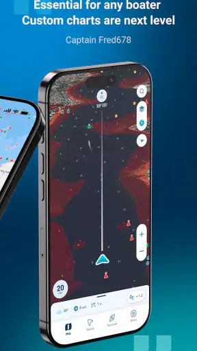 Wavve Boating: Marine Boat GPS screenshot 2