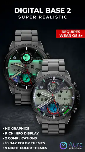 WB Digital Base 2 Watch Face screenshot 2