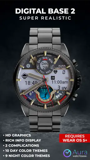 WB Digital Base 2 Watch Face screenshot 3
