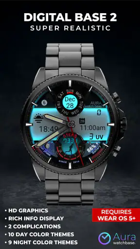 WB Digital Base 2 Watch Face screenshot 9