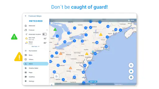 Weather Radar - Meteored News screenshot 11