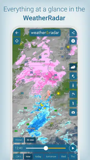 Weather & Radar - Storm radar screenshot