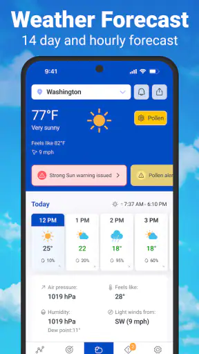Weather & Rain Radar Forecast screenshot 3