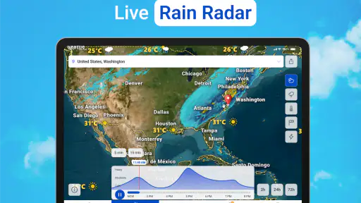 Weather & Rain Radar Forecast screenshot 8