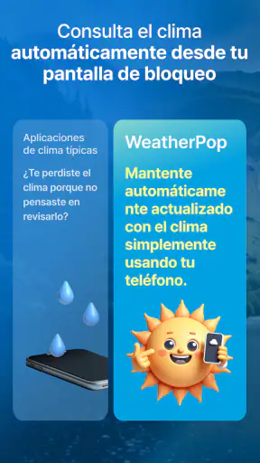 WeatherPop Español (Aviso) screenshot 2