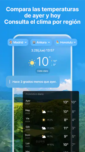 WeatherPop Español (Aviso) screenshot 5