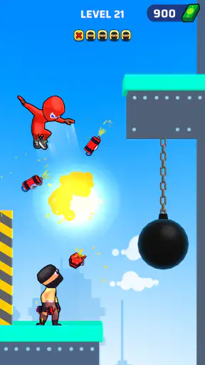 Web Master: Stickman Superhero screenshot 4