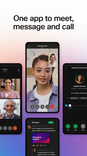 Webex screenshot 1