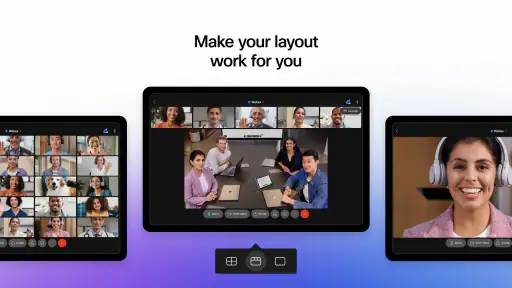 Webex Meetings screenshot