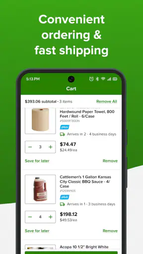 WebstaurantStore screenshot 3