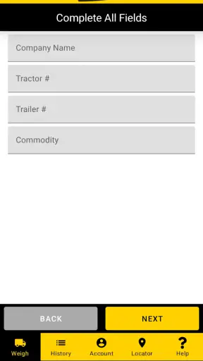 Weigh My Truck screenshot 3