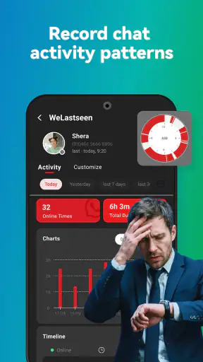 WeLastseen: Chat App tracker screenshot 6