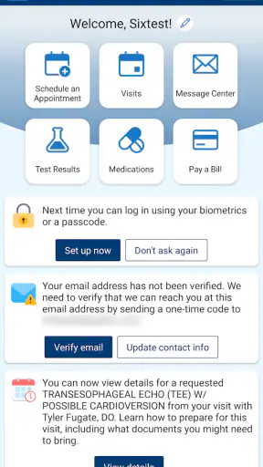 WellSpan screenshot 2