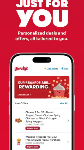 Wendy’s screenshot 2