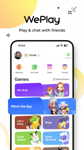 WePlay - Game and Party screenshot 1