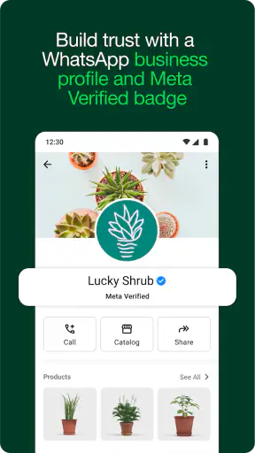 WhatsApp Business screenshot