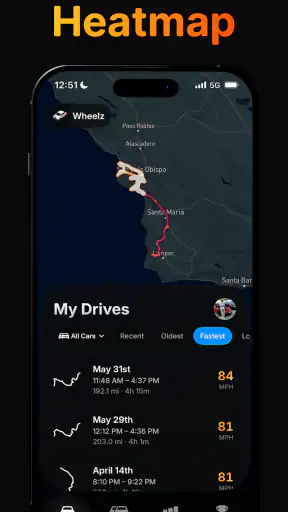 Wheelz - Social Drive Tracker screenshot 4