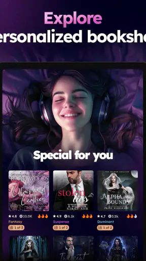 WhisperFM: Romance Novels screenshot 12
