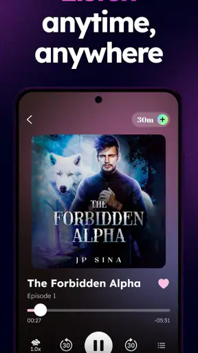 WhisperFM: Romance Novels screenshot 2