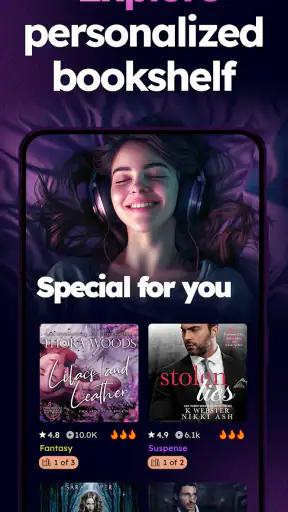 WhisperFM: Romance Novels screenshot 4