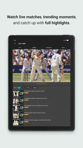 Willow - Watch Live Cricket screenshot 8