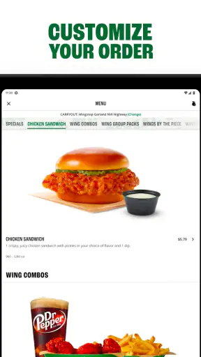 Wingstop screenshot 11