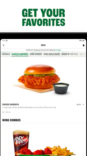 Wingstop screenshot 9