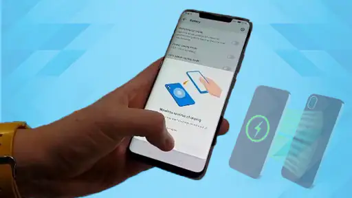 Wireless charge Phone to Phone screenshot 4