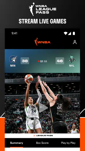 WNBA - Live Games & Scores screenshot 12