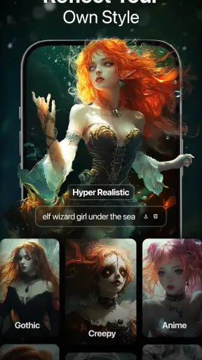 Wonder - AI Art Generator screenshot 5