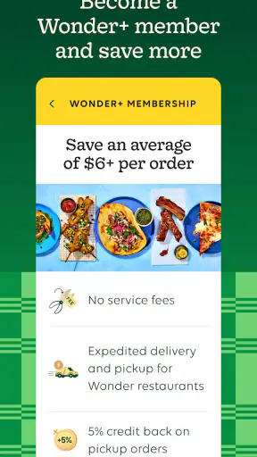 Wonder: Food Delivery screenshot 7