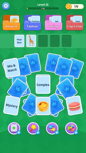 Word Card Sort: Solitaire screenshot 5