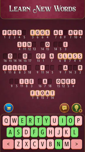 Word Code - Cryptogram Puzzle screenshot 2