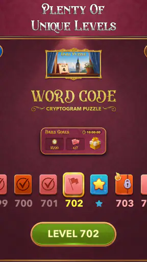Word Code - Cryptogram Puzzle screenshot 8
