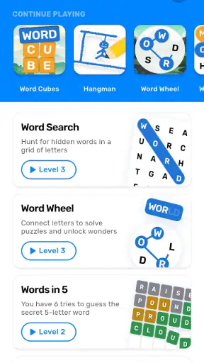 Word Games: CrossWord & Search screenshot 9