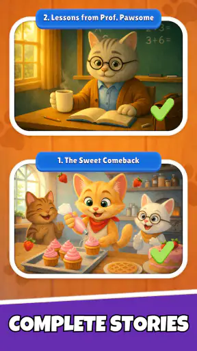 Word Search Meow - Cat Puzzle screenshot 4
