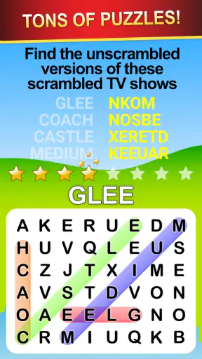 Word Search World Hollywood screenshot 2