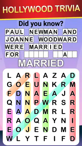 Word Search World Hollywood screenshot 9