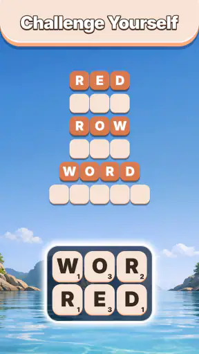Word Tiles - Relaxing Puzzle screenshot 1
