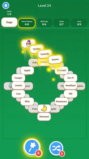 Word Tiles - Word Puzzle Game screenshot 2