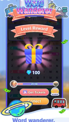 Word Wanderer - win real cash screenshot 3