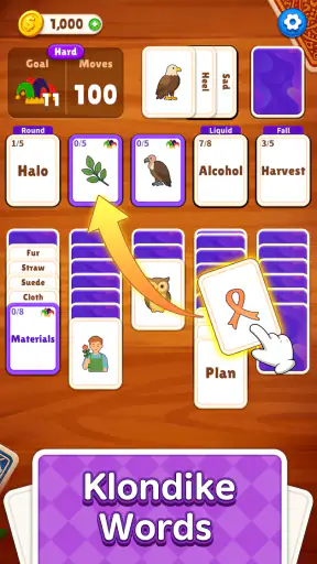 Words Klondike : Associations screenshot 8