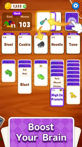 Words Klondike : Associations screenshot 9