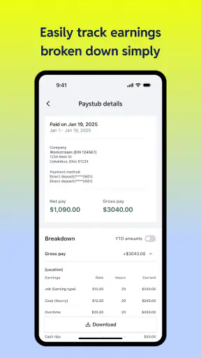Workstream US screenshot 2