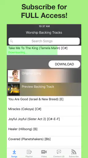 Worship Backing Tracks screenshot 5
