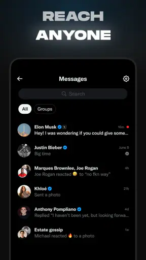 X screenshot